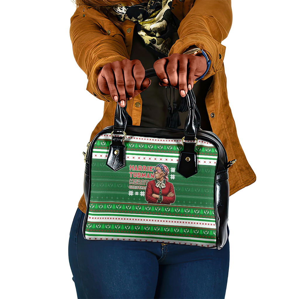 Harriet Tubman Christmas Shoulder Handbag Pattern African American