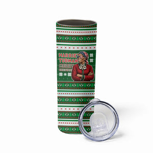 Harriet Tubman Christmas Skinny Tumbler Pattern African American