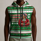 Harriet Tubman Christmas Sleeveless Zip Hoodie Pattern African American