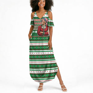 Harriet Tubman Christmas Summer Maxi Dress Pattern African American