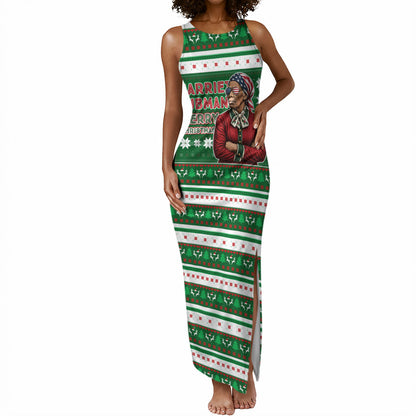 Harriet Tubman Christmas Tank Maxi Dress Pattern African American