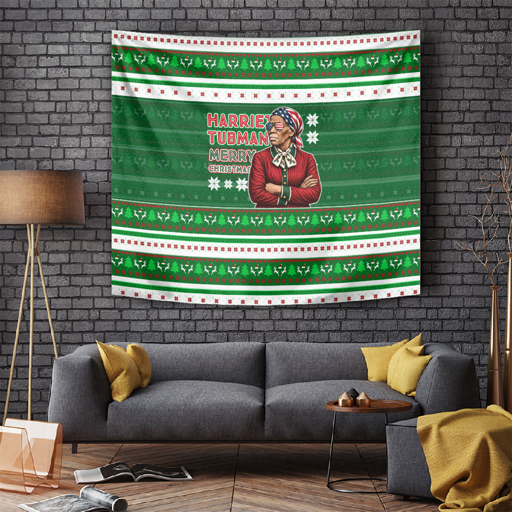 Harriet Tubman Christmas Tapestry Pattern African American