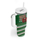 Harriet Tubman Christmas Tumbler With Handle Pattern African American