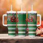 Harriet Tubman Christmas Tumbler With Handle Pattern African American