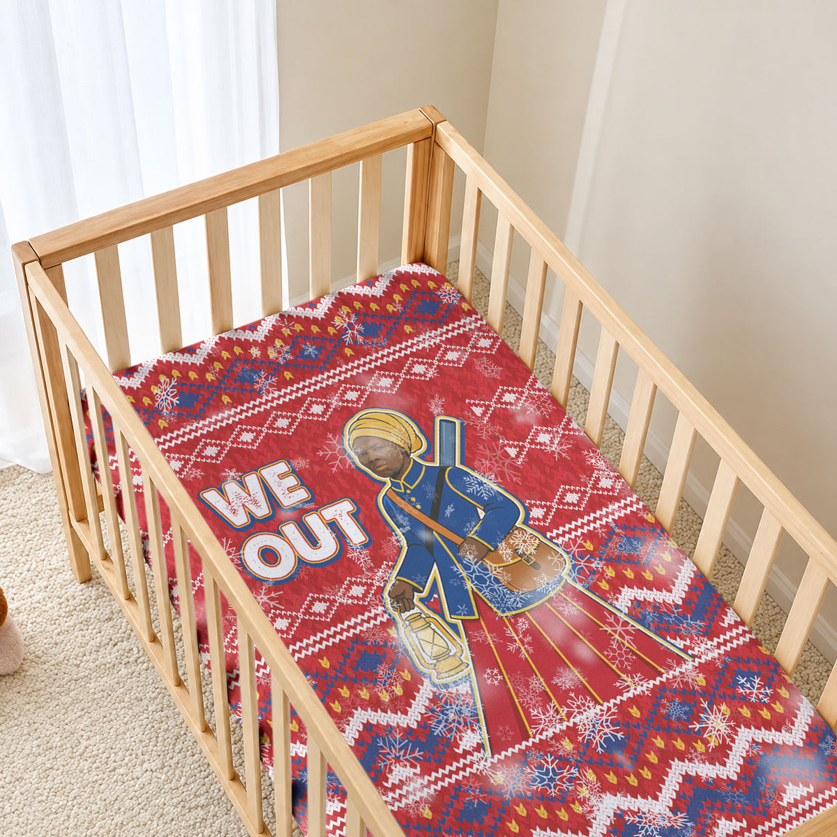 Harriet Tubman Christmas Baby Bed Cover Pattern We Out African American