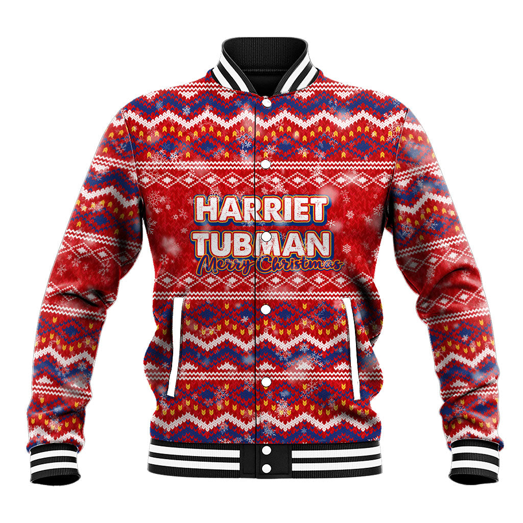 Harriet Tubman Christmas Baseball Jacket Pattern We Out African American