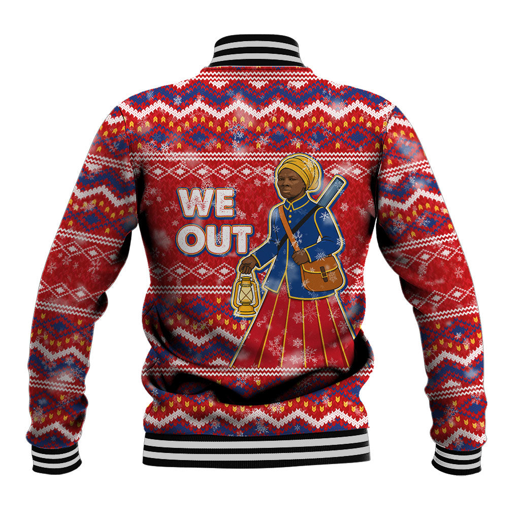 Harriet Tubman Christmas Baseball Jacket Pattern We Out African American
