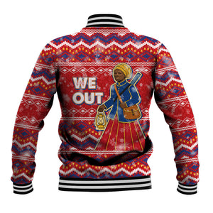 Harriet Tubman Christmas Baseball Jacket Pattern We Out African American