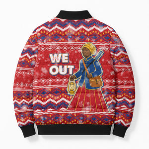 Harriet Tubman Christmas Bomber Puffer Jacket Pattern We Out African American