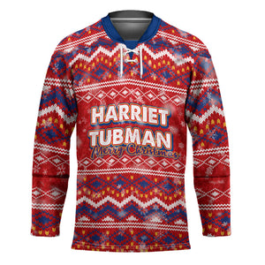 Harriet Tubman Christmas Hockey Jersey Pattern We Out African American