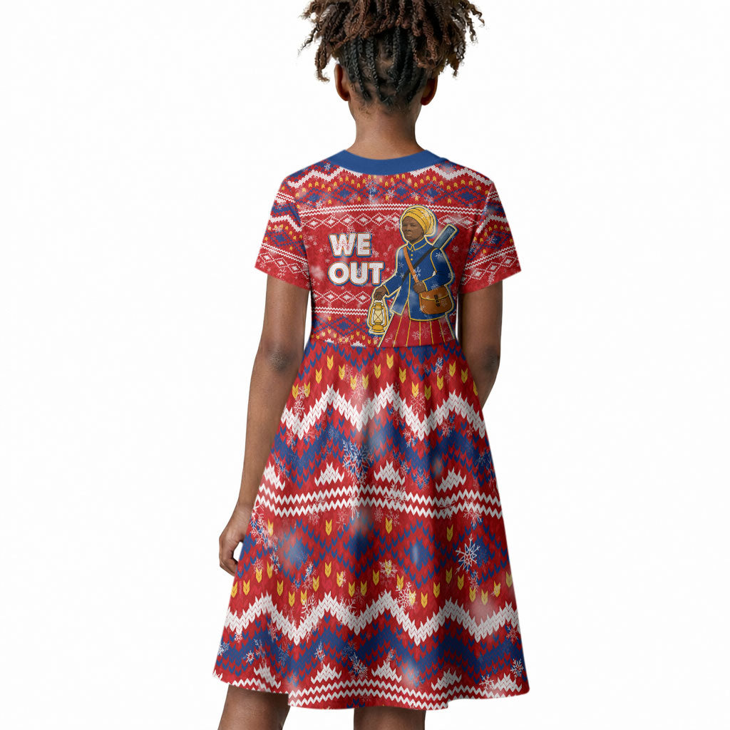 Harriet Tubman Christmas Kid Short Sleeve Dress Pattern We Out African American
