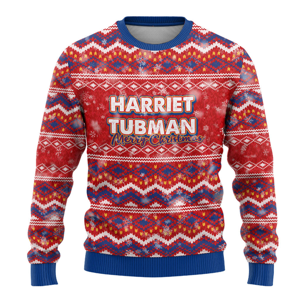 Harriet Tubman Christmas Ugly Christmas Sweater Pattern We Out African American