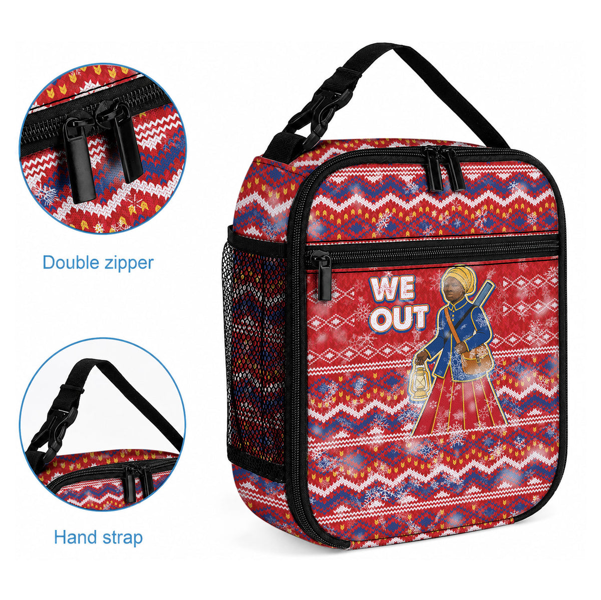 Harriet Tubman Christmas Lunch Bag Pattern We Out African American