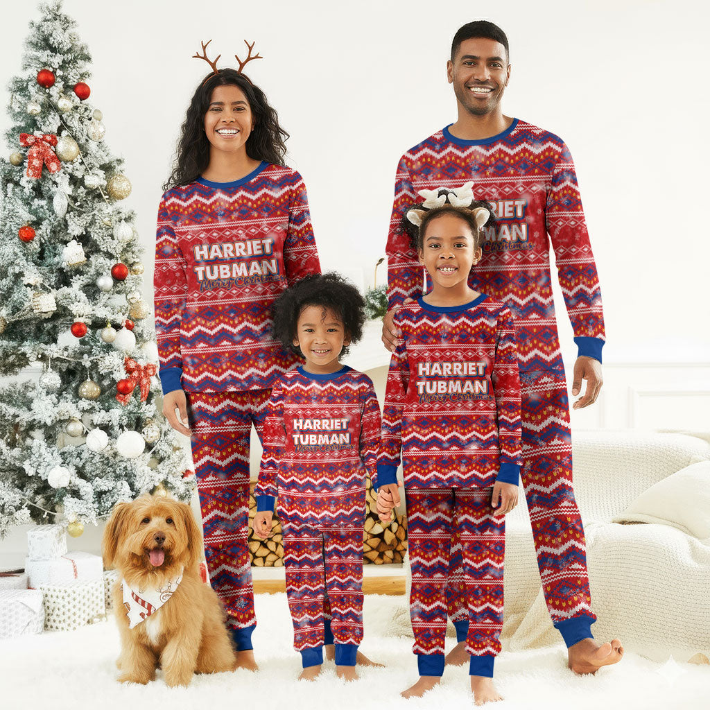 Harriet Tubman Christmas Pajama Set Pattern We Out African American