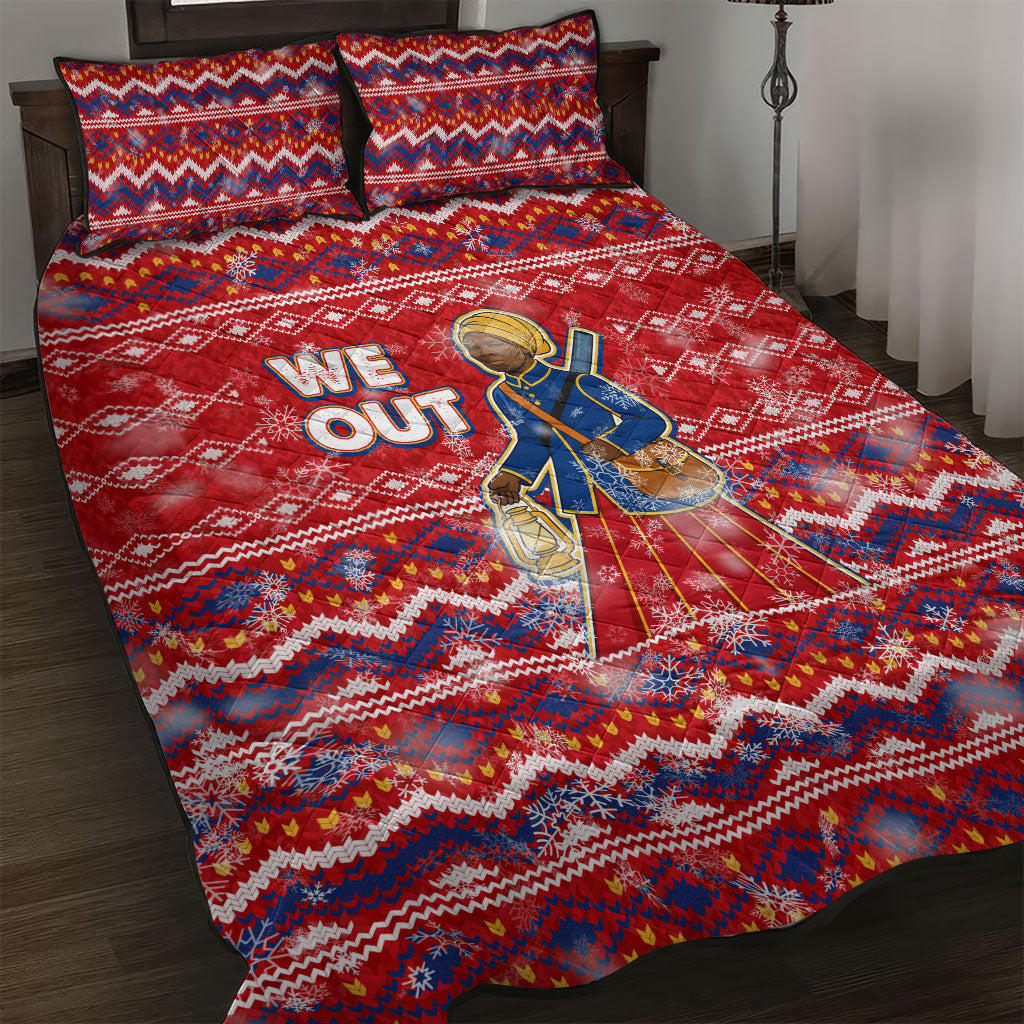 Harriet Tubman Christmas Quilt Bed Set Pattern We Out African American