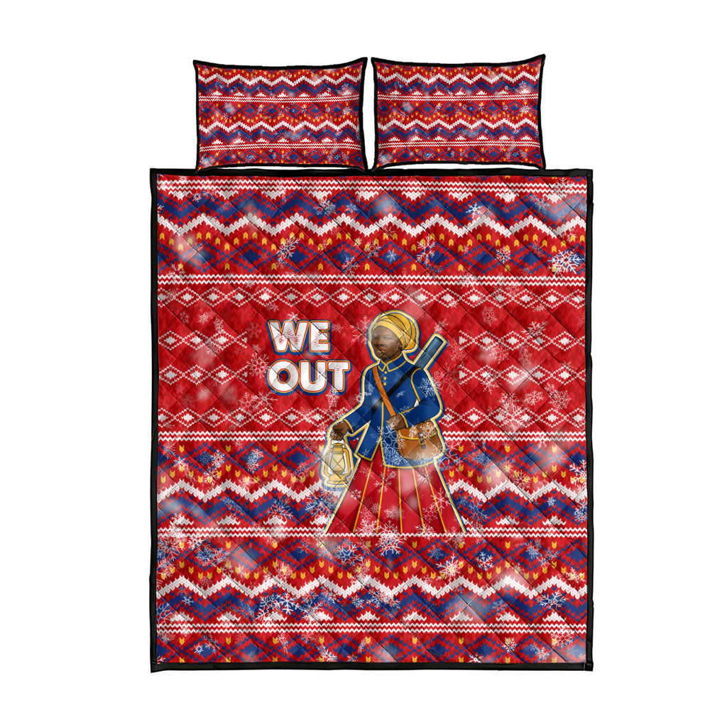 Harriet Tubman Christmas Quilt Bed Set Pattern We Out African American