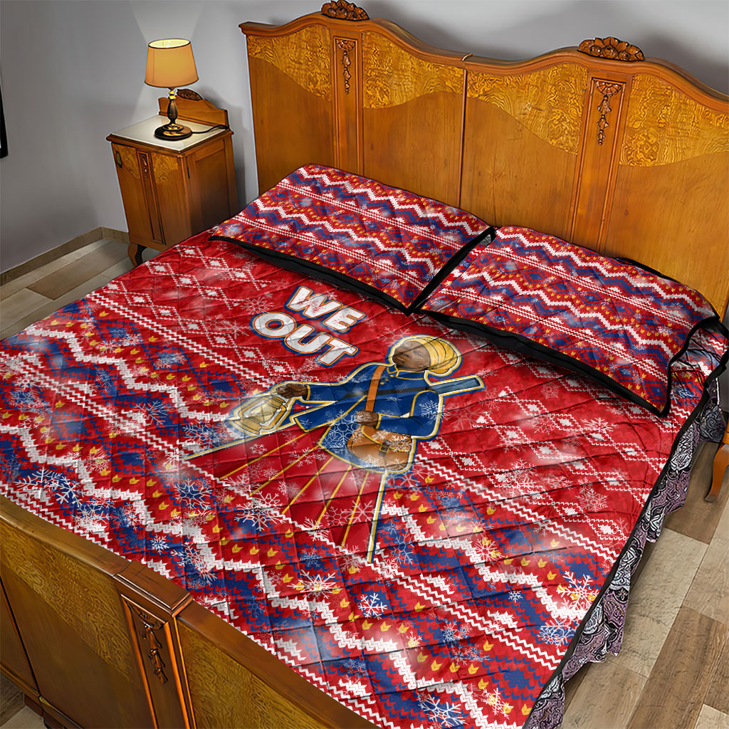 Harriet Tubman Christmas Quilt Bed Set Pattern We Out African American