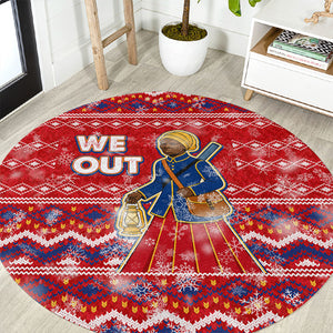 Harriet Tubman Christmas Round Carpet Pattern We Out African American