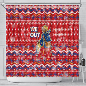 Harriet Tubman Christmas Shower Curtain Pattern We Out African American