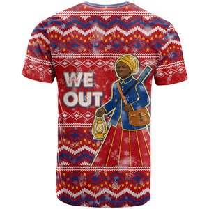 Harriet Tubman Christmas T shirt Pattern We Out African American