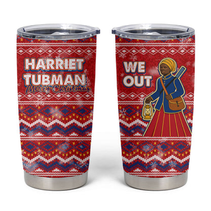 Harriet Tubman Christmas Tumbler Cup Pattern We Out African American