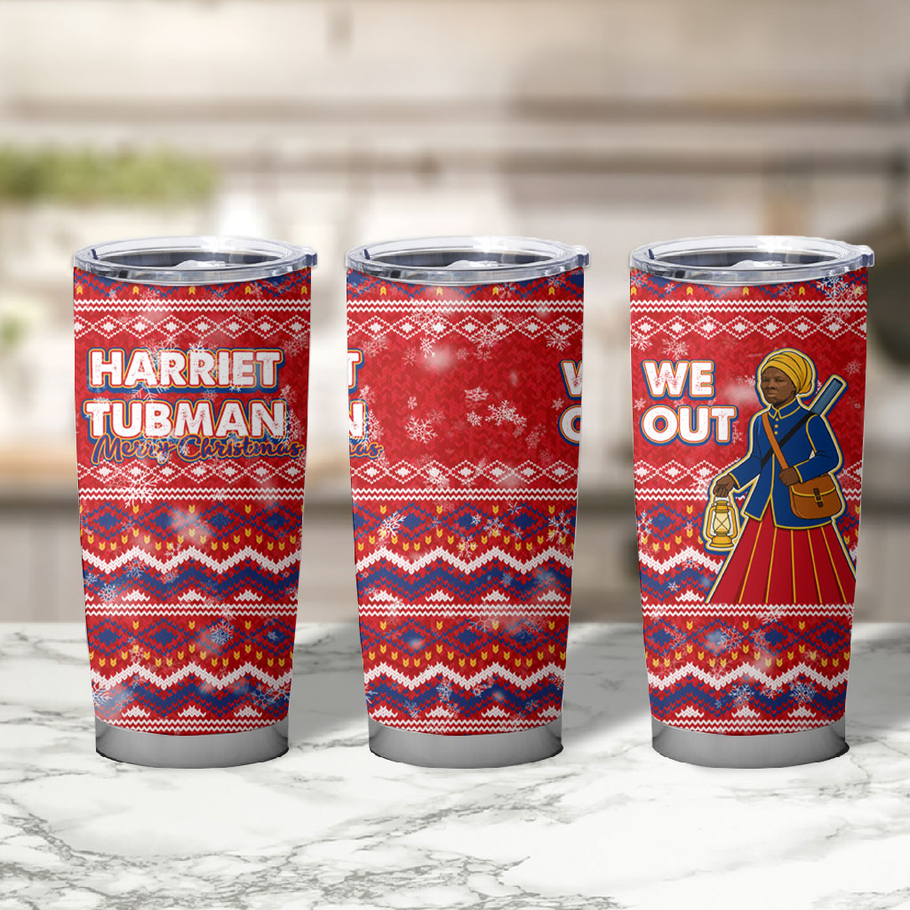 Harriet Tubman Christmas Tumbler Cup Pattern We Out African American