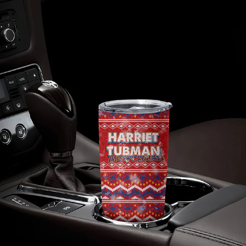 Harriet Tubman Christmas Tumbler Cup Pattern We Out African American