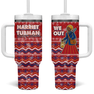 Harriet Tubman Christmas Tumbler With Handle Pattern We Out African American