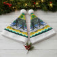 Gabon Christmas Santa Hat Black Panthers Carrying Tree and Snowflake - African Pride