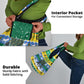 Gabon Christmas Grocery Bag Black Panthers Carrying Tree and Snowflake - African Pride