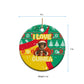 Guinea Christmas Ceramic Ornament Santa Chimpanzee Heart Hands and Snowflake - African Pride
