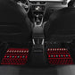Guinea Christmas Car Mats Festive Dove String Lights and Red Black Holiday - African Pride