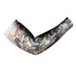 Black History Fight Like A Girl Arm Sleeves African Feminist Icons and Bold Retro Art Style - African Pride