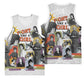 Black History Fight Like A Girl Basketball Jersey African Feminist Icons and Bold Retro Art Style - African Pride