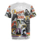 Black History Fight Like A Girl Rugby Jersey African Feminist Icons and Bold Retro Art Style - African Pride