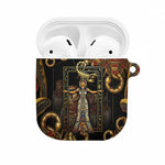 Serket Ancient Egyptian AirPods Case with Canopic Jars and Scorpion Motif in Protection