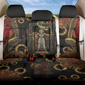 Serket Ancient Egyptian Back Car Seat Cover with Canopic Jars and Scorpion Motif in Protection