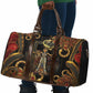 Serket Ancient Egyptian Travel Bag with Canopic Jars and Scorpion Motif in Protection