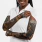 Serket Egyptian Arm Sleeves Jeweled Scorpion and Cobweb Motif in Mystical Egyptian