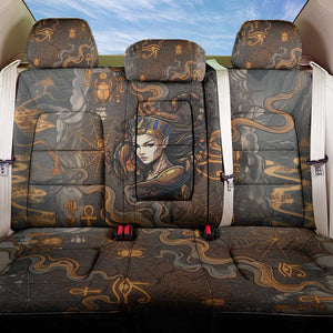 Serket Egyptian Back Car Seat Cover Jeweled Scorpion and Cobweb Motif in Mystical Egyptian