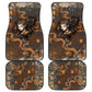 Serket Egyptian Car Mats Jeweled Scorpion and Cobweb Motif in Mystical Egyptian