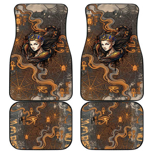 Serket Egyptian Car Mats Jeweled Scorpion and Cobweb Motif in Mystical Egyptian