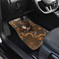 Serket Egyptian Car Mats Jeweled Scorpion and Cobweb Motif in Mystical Egyptian