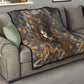 Serket Egyptian Quilt Jeweled Scorpion and Cobweb Motif in Mystical Egyptian