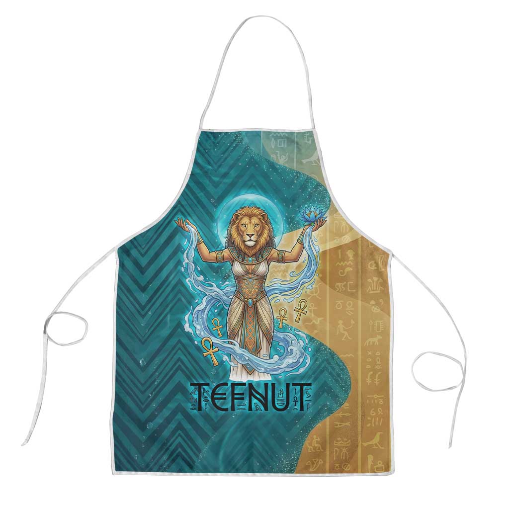 Tefnut Ancient Egyptian Apron with Water Drop and Lion Symbol