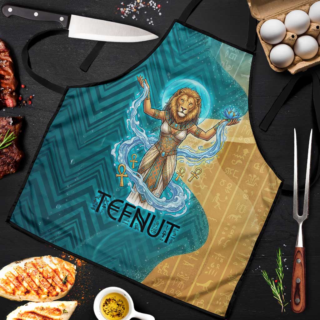 Tefnut Ancient Egyptian Apron with Water Drop and Lion Symbol