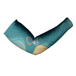 Tefnut Ancient Egyptian Arm Sleeves with Water Drop and Lion Symbol