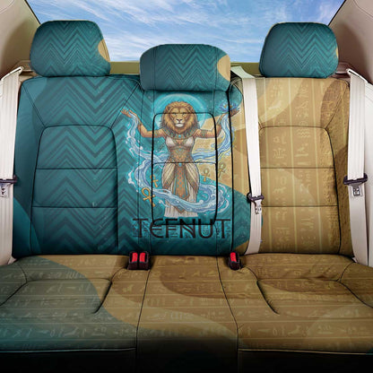 Tefnut Ancient Egyptian Back Car Seat Cover with Water Drop and Lion Symbol