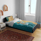 Tefnut Ancient Egyptian Bedding Set with Water Drop and Lion Symbol