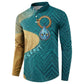 Tefnut Ancient Egyptian Button Sweatshirt with Water Drop and Lion Symbol